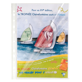 E.C.100 poch perf ouv L PP lisse 6/100e