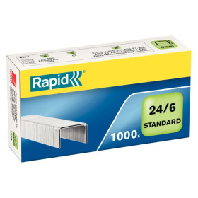 Agrafes Standard 24/6. Boîte de 1000 - Rapid