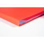 PORTE-VUES PP A4 80 VUES ROUGE