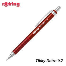 Porte-mines Tikky Retro, 0,7 mm, rouge ROTRING