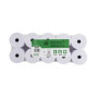 Lot de 10 bobines exacompta 1 pli offset blanc 64g 74 x 70 x 12mm