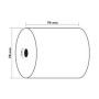 Lot de 10 bobines exacompta 1 pli offset blanc 64g 74 x 70 x 12mm