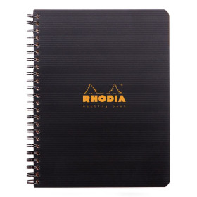 Meetingbook Rhodiactive 90 g, reliure intégrale A5+ 160 pages microperforé non p