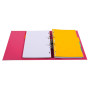C.L PVC A4 D50mm PremTouch framboise