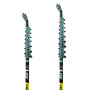 Perche télescopique nLITE Carbon 16K, 9 élements, 12,30m