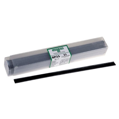 Caoutchouc de rechange en boîte plastique, HARD, 45cm