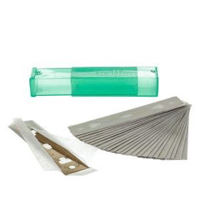 25 LAMES CARBONE de rechange - 10cm