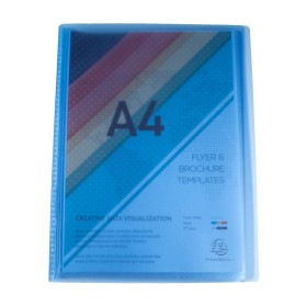 PORTE VUES A4 CHROMALINE 200 VUES ASS.