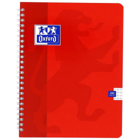 CAHIER OXFORD COLOR LIFE INTEGRALE 170x220 100P OPTIK P. Q5/5+TAG ASSORTI