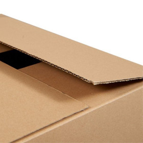 Carton 500 x 400 x 400 kraft simple cannelure - 400499
