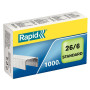Agrafes Standard 26/6. Boîte de 1000 - Rapid