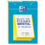 BLOC BRISTOL OXFORD 148x210 30 FICHES PERFOREES Q5/5+TAG ASSORTI
