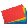 Intercalaires 12,5x20 carte lustrée 4Pos