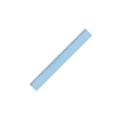 Wonday règle plate de 30cm en plastique incassable