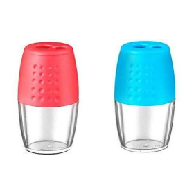 Taille-crayons taill'liberty scolaire int. plast 2 usages reserve vrac