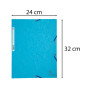 Chem 3 rabts+elast A4 carte turquoise