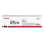 Cartouche toner D'origine Canon 075H jaune 6366C002