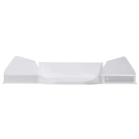 Corb à courrier MIDI-COMBO blanc glossy
