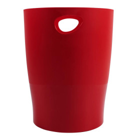 ECOBIN Corb.à papier Deco rouge carmin t