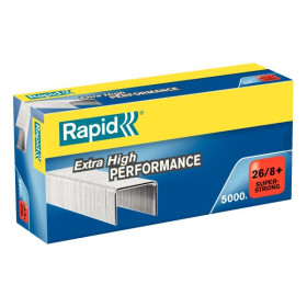 Agrafes SuperStrong 26/8+. Boîte de 5000 - Rapid