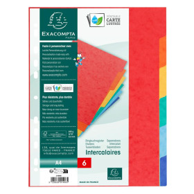 INTERCAL. A4 CARTE LUSTREE 6 POSITIONS