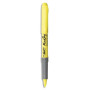 BIC SURLIGNEUR GRIP JAUNE 811935