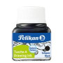 Encre de chine A, 10 ml dans un flacon, noir