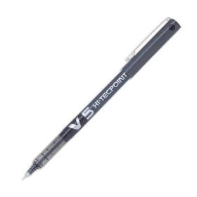 Pilot stylo roller v5 fin noir 085680