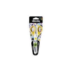 Ciseaux 13 cm candy lames acier inox bouts mixtes anneaux symetriqu ls