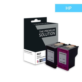 Cartouche hp compatible c2p05ae 62xl color