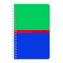 CARNET CONQUERANT 7 INTEGRALE 90x140 100P 70G Q5/5 ASSORTI