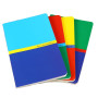 CARNET CONQUERANT 7 AGRAFE 110X170 96P 70G Q5/5 ASSORTI