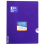 Cahier openflex agrafe 240x320 140p optik p. seyes