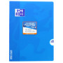 Cahier openflex agrafe 240x320 140p optik p. seyes