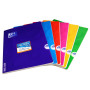 Cahier openflex agrafe 240x320 140p optik p. seyes