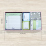 Box 800 notes repositionnable fantaisie 8 x 100 feuilles Boite cadeau