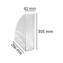 Porte-revues MAG-CUBE Office cristal