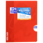 CAHIER OXFORD OPENFLEX AGRAFE 170x220 48P OPTIK P. SEYES POLYPRO ASSORTI
