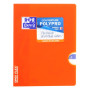 CAHIER OXFORD OPENFLEX AGRAFE 170x220 48P OPTIK P. SEYES POLYPRO ASSORTI