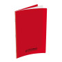 CAHIER CONQUERANT CLASSIQUE AGRAFE 210x297 48P 90G SEYES POLYPRO ROUGE