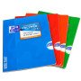 CAHIER OXFORD OPENFLEX AGRAFE 170x220 48P OPTIK P. SEYES POLYPRO ASSORTI