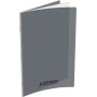 CAHIER CONQUERANT CLASSIQUE AGRAFE 240x320 48P 90G SEYES POLYPRO GRIS