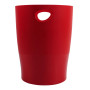 ECOBIN Corb.à papier Deco rouge carmin t