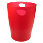 ECOBIN Corb.à papier Deco rouge carmin t