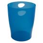 ECOBIN Corb.à papier bleu océan transluc