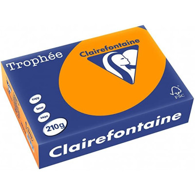 CLF R/250F TROPHEE 210G A4 ORANGE VIF 1767