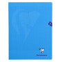 Mimesys cahier piqué polypro 24x32cm 96p séyès Bleu