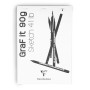 Bloc GraF'iT collé A4 80 feuilles 90g O