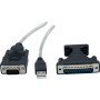 DACOMEX ADAPTATEUR USB 2.0 A SERIE DB9/DB25