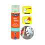 Vernis aerosol cleopatre brillant sechage rapide flacon de 250 ml.